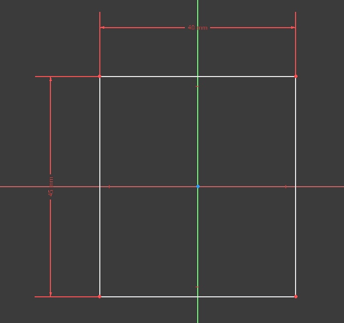 Rough out the general dimensions again